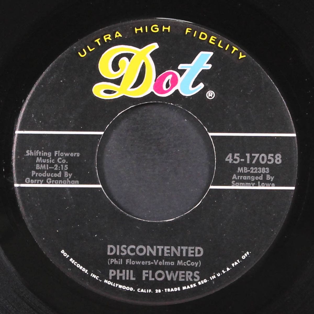 discontented / cry on my shoulder by PHIL FLOWERS