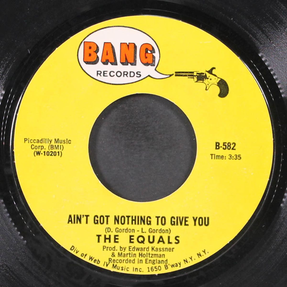 ain't got nothing to give you / black skin blue eyed boys by EQUALS