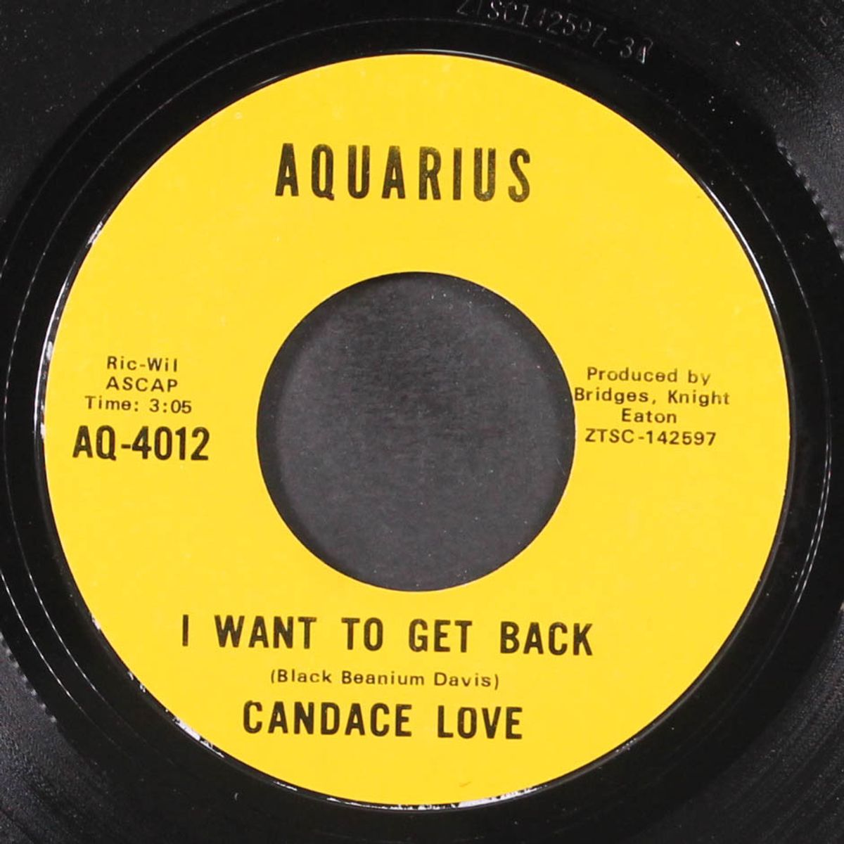 never in a million years / i want to get back by CANDACE LOVE
