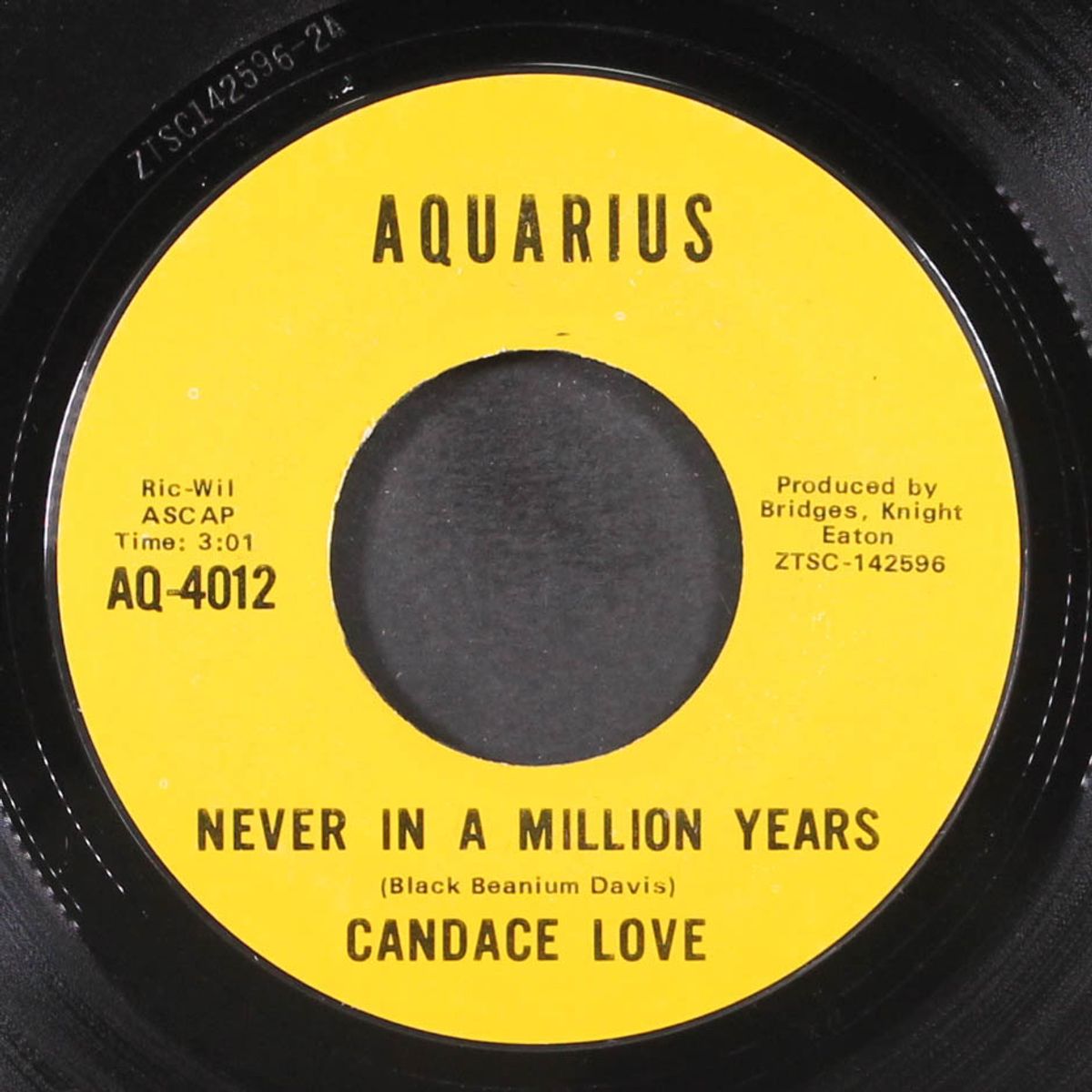 never in a million years / i want to get back by CANDACE LOVE