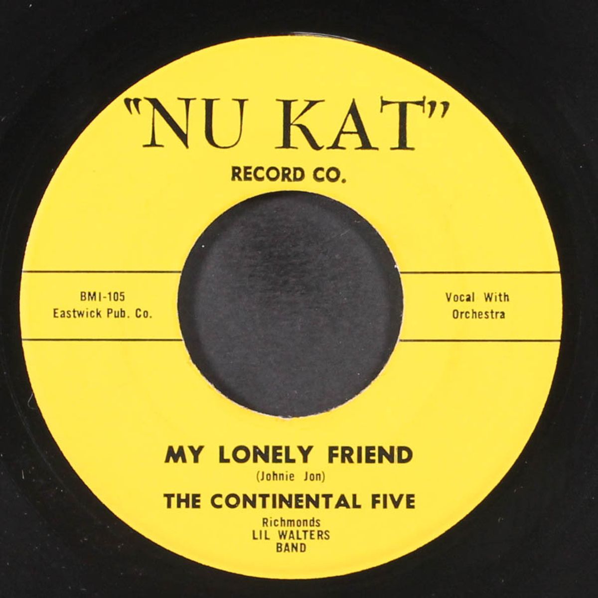 king of rocking roll / my lonely friend by CONTINENTAL FIVE