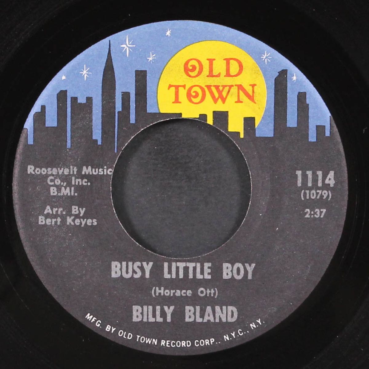 all i wanna do is cry / busy little boy by BILLY BLAND