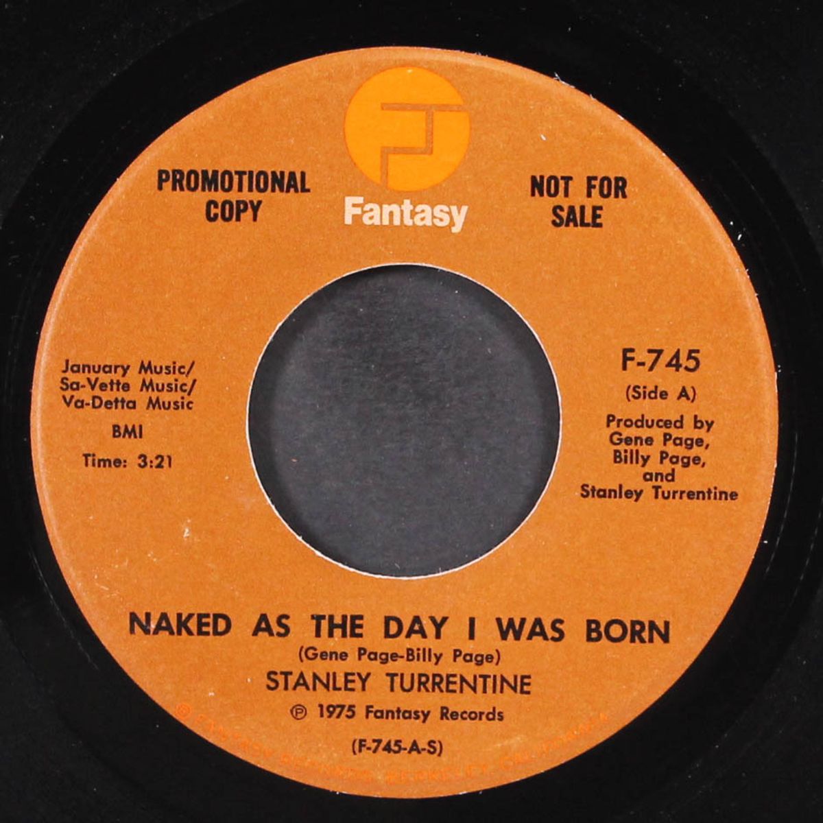 naked as the day i was born / spaced by STANLEY TURRENTINE