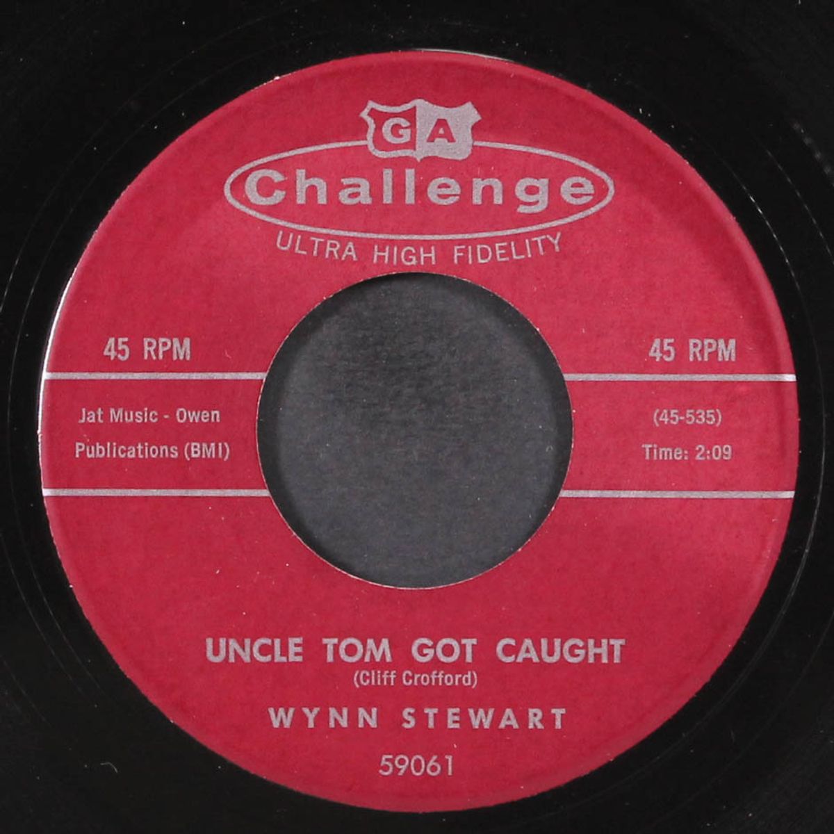 uncle tom got caught / wishful thinking by WYNN STEWART