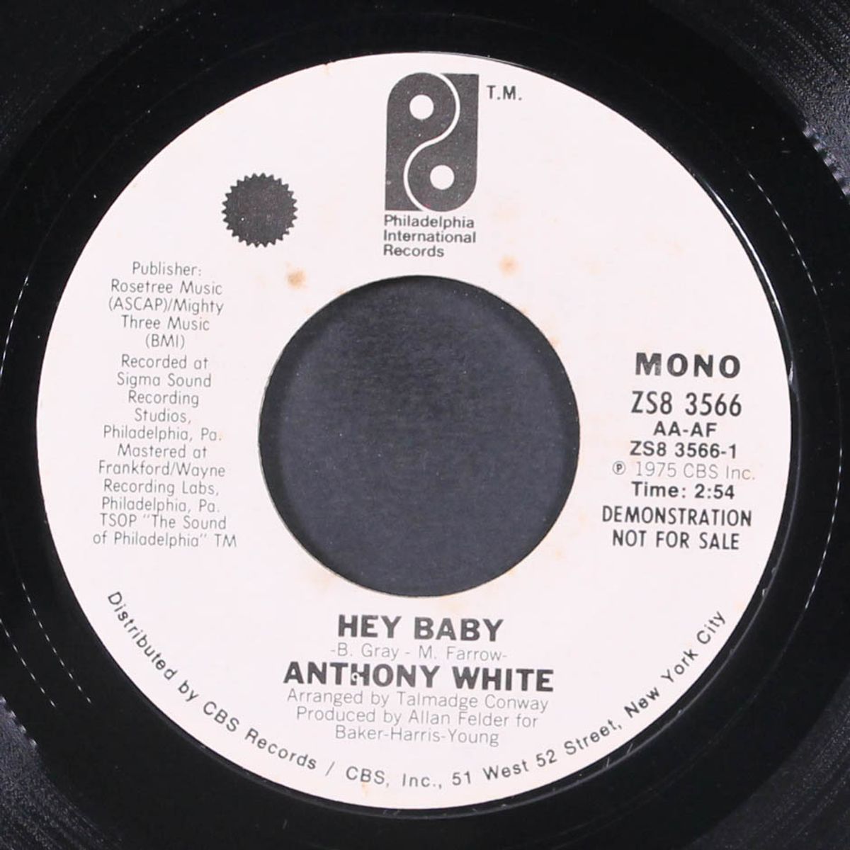 hey baby / mono by ANTHONY WHITE