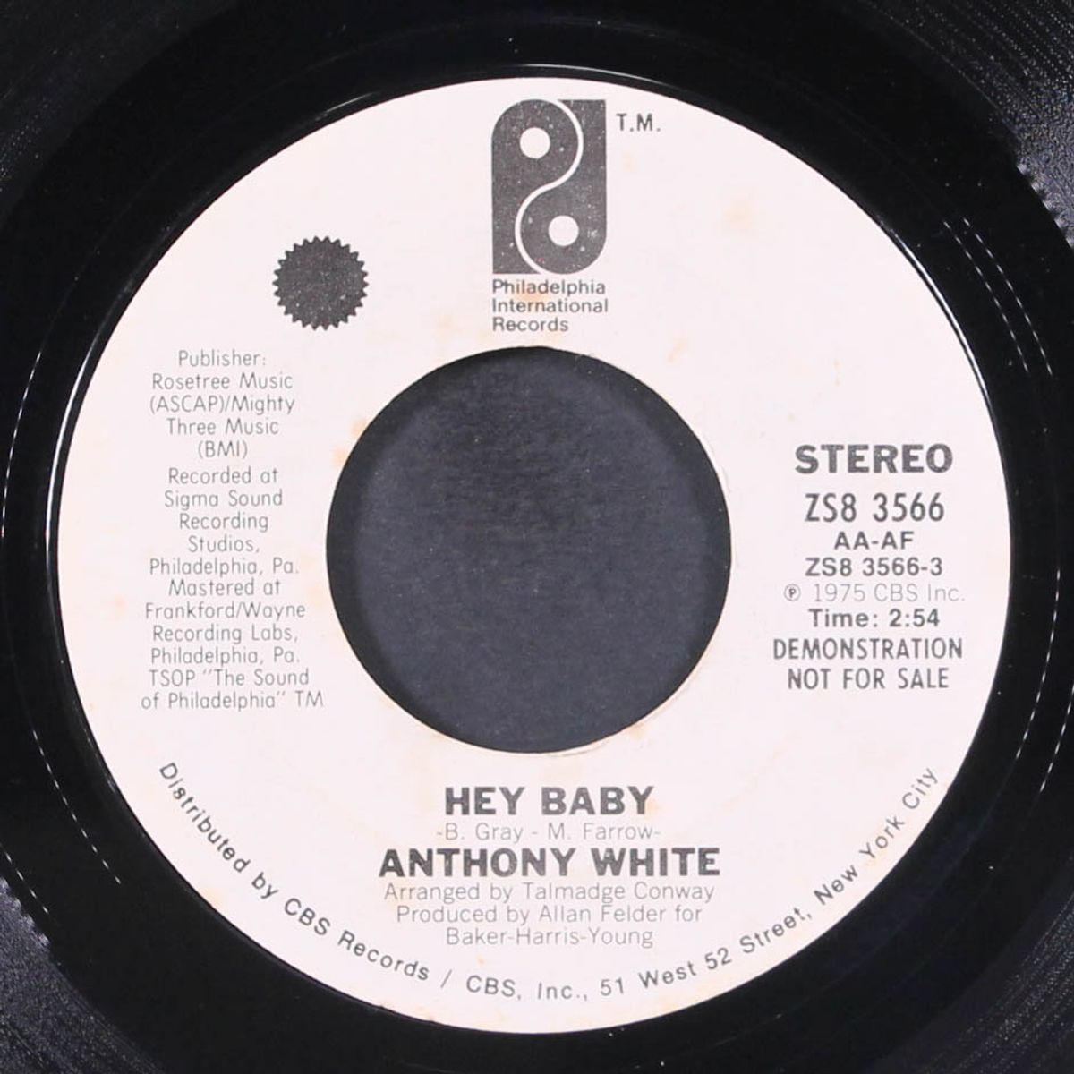 hey baby / mono by ANTHONY WHITE
