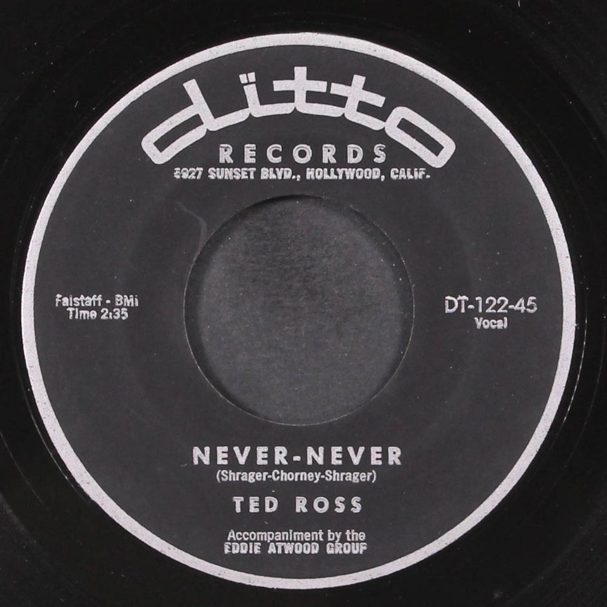 ding-dong bell / never never by TED ROSS