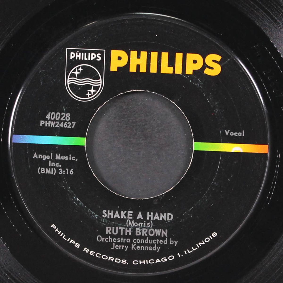 shake a hand / say it again by RUTH BROWN