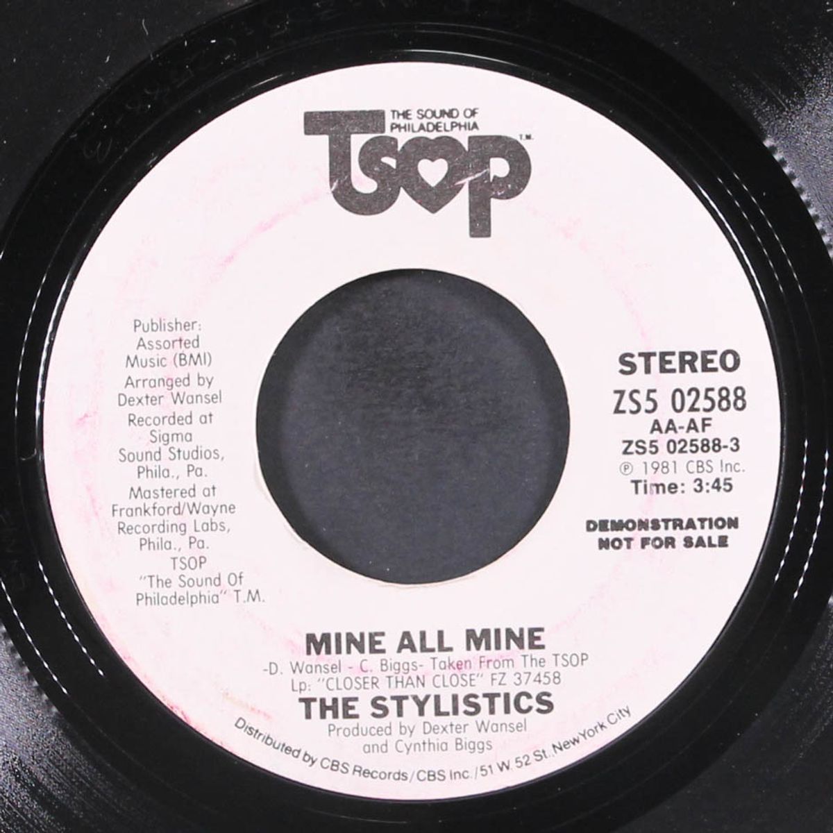 mine all mine / same by STYLISTICS
