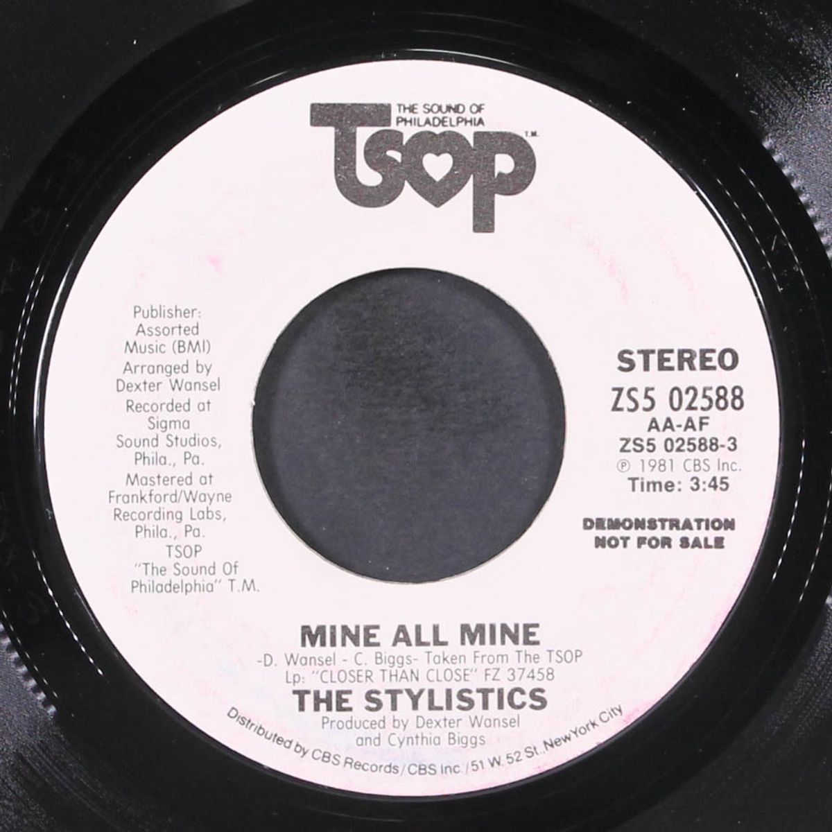 mine all mine / same by STYLISTICS