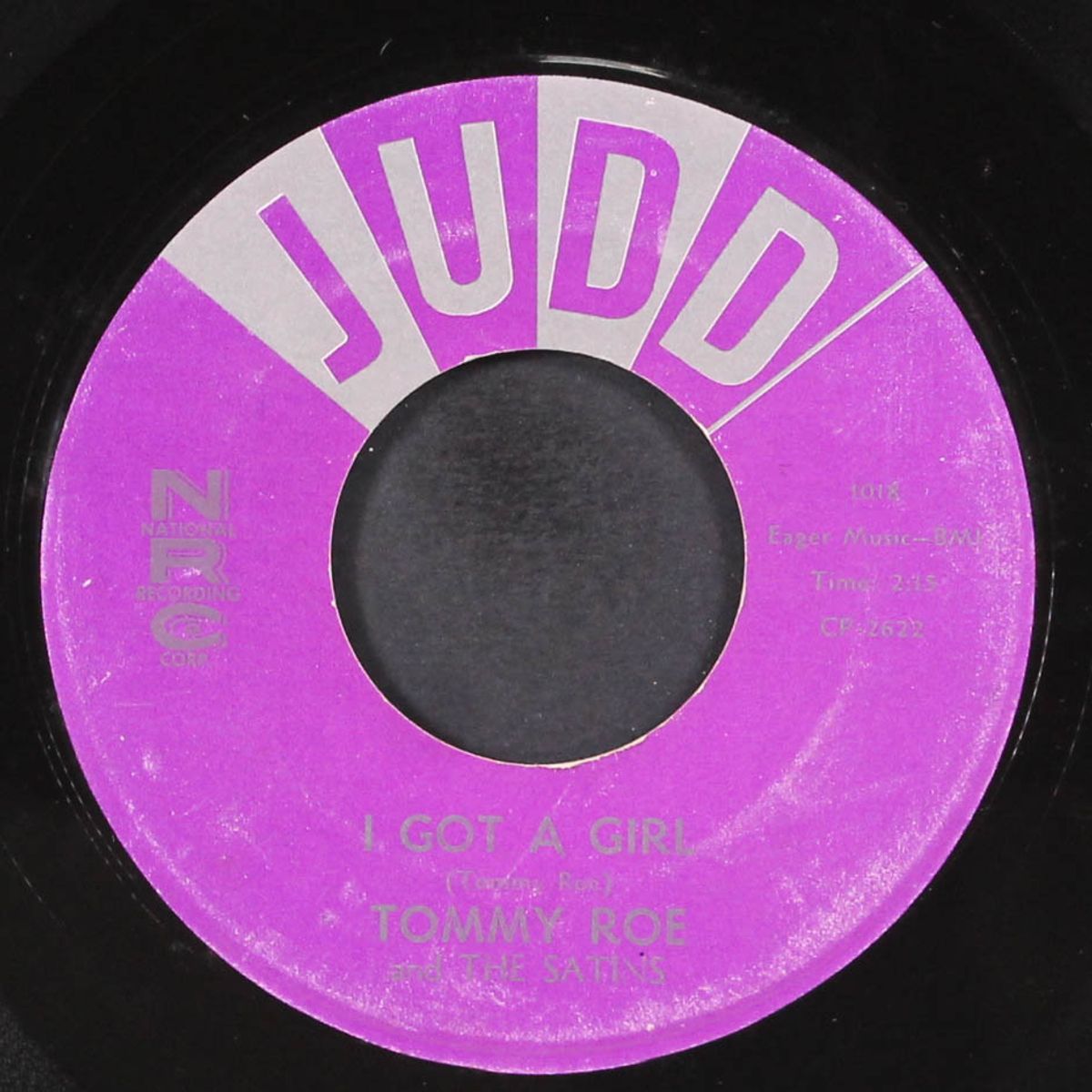 caveman / i got a girl by TOMMY ROE