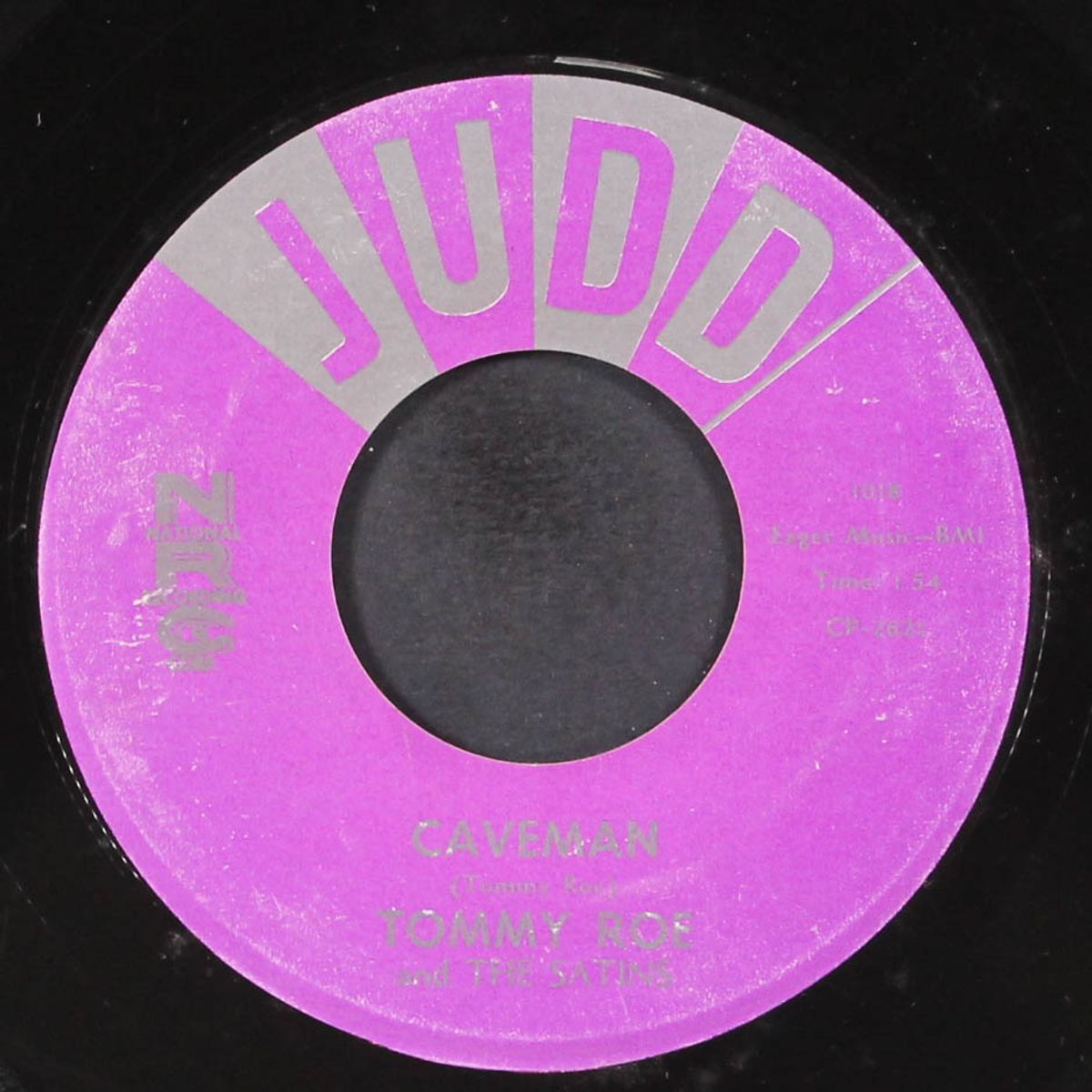 caveman / i got a girl by TOMMY ROE