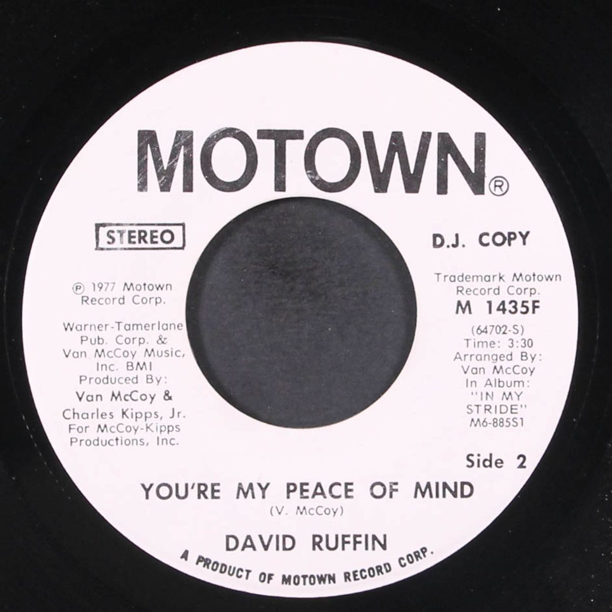 you're my peace of mind / mono by DAVID RUFFIN
