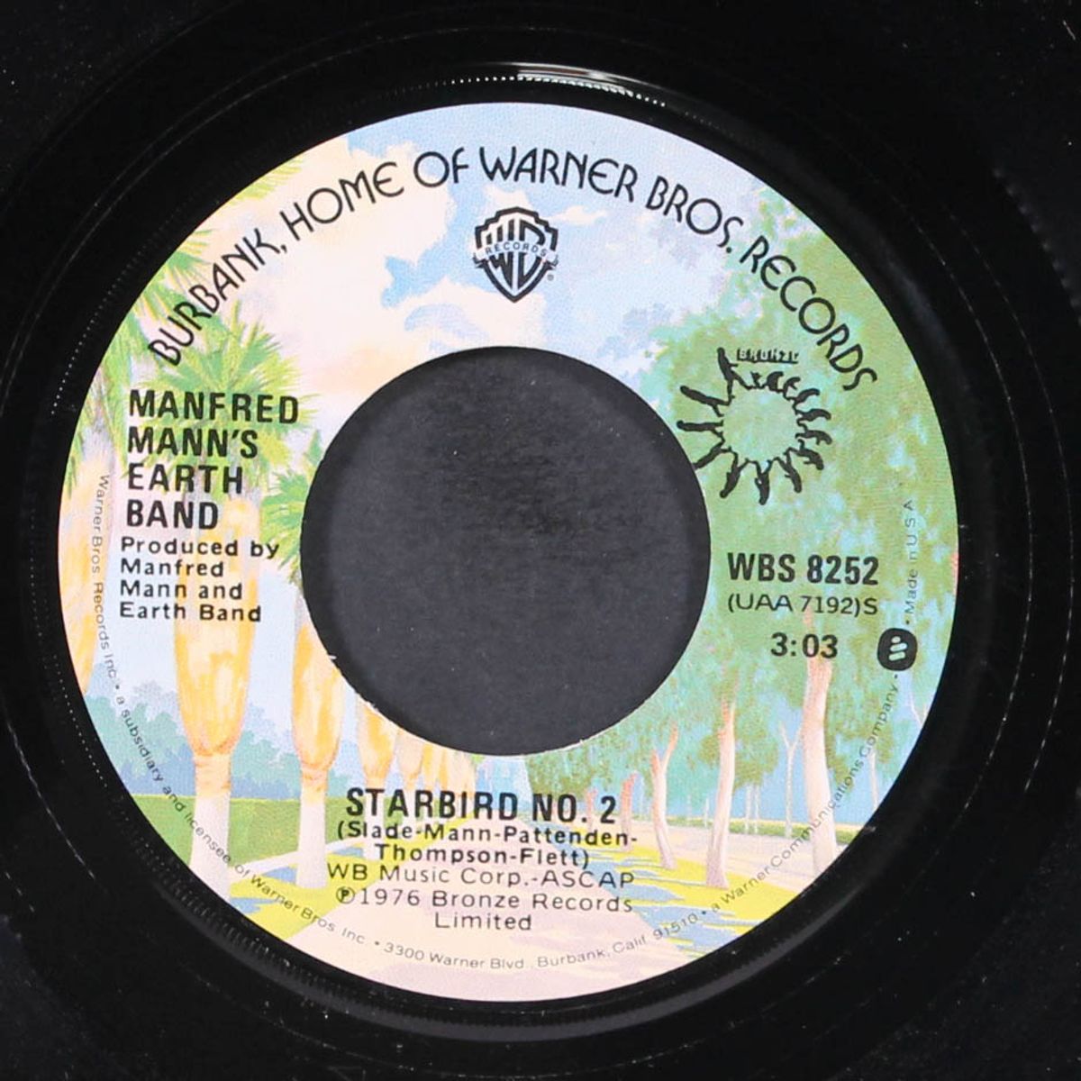 blinded by the light / starbird no. 2 by MANFRED MANN