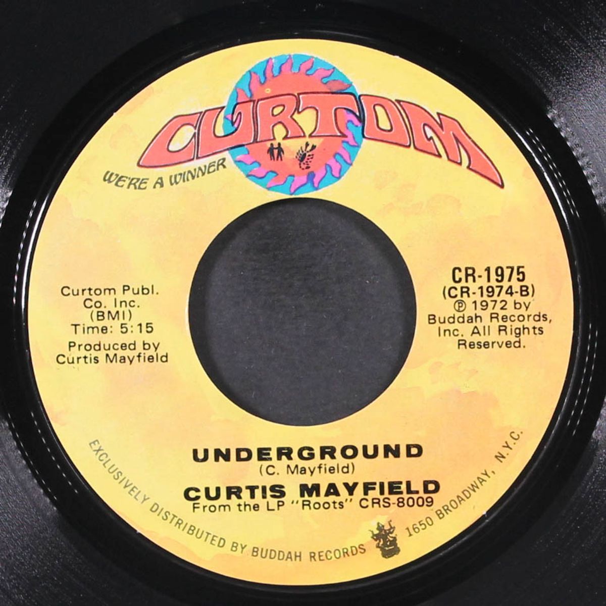 freddie's dead / underground by CURTIS MAYFIELD