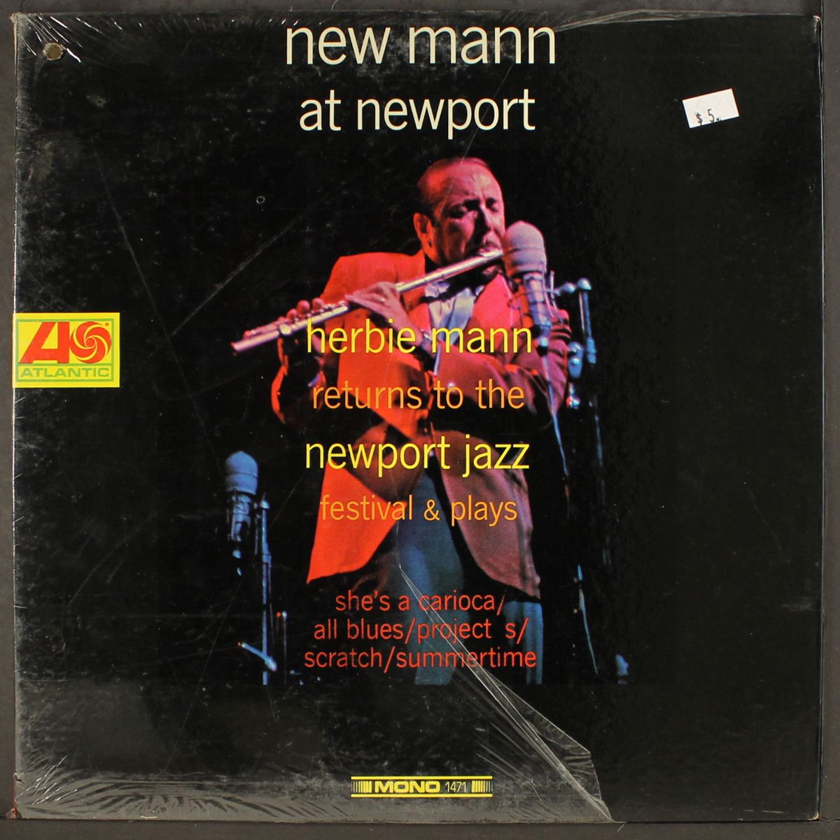new mann at newport by HERBIE MANN