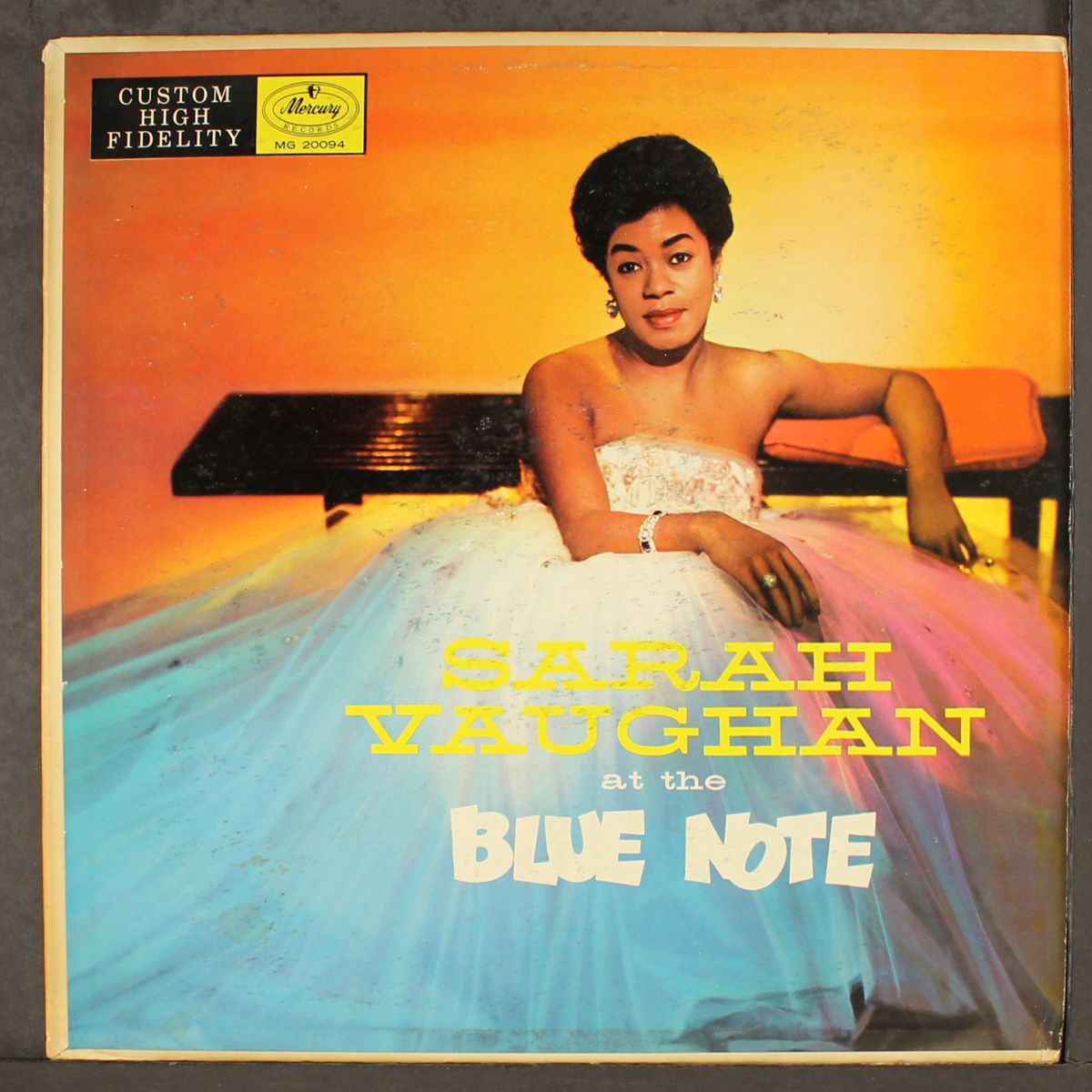 at the blue note by SARAH VAUGHAN
