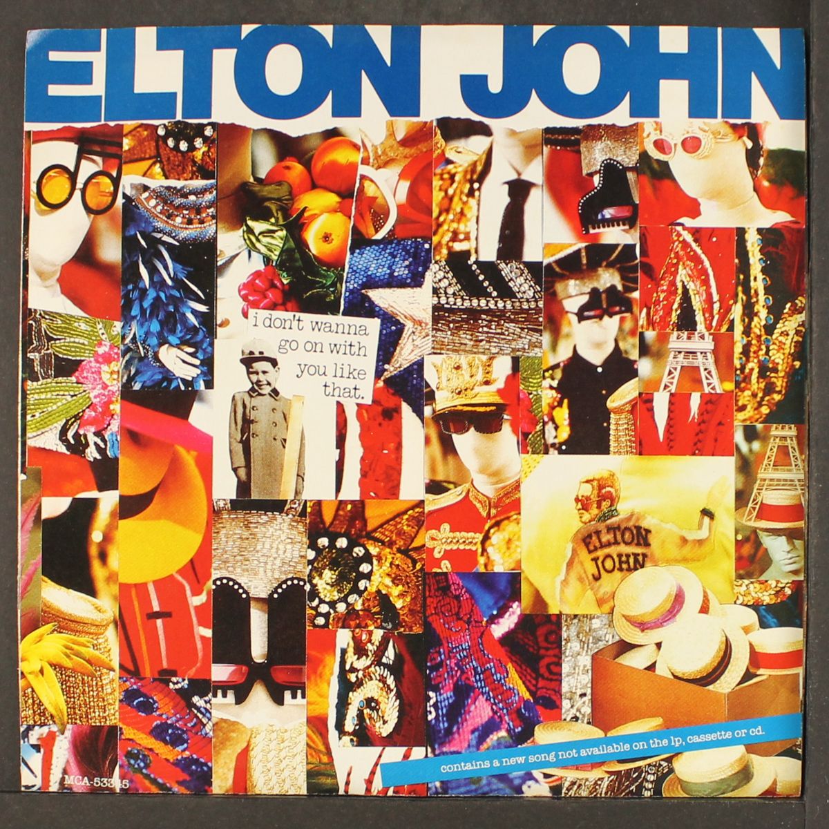i don't wanna go on with you like that by ELTON JOHN