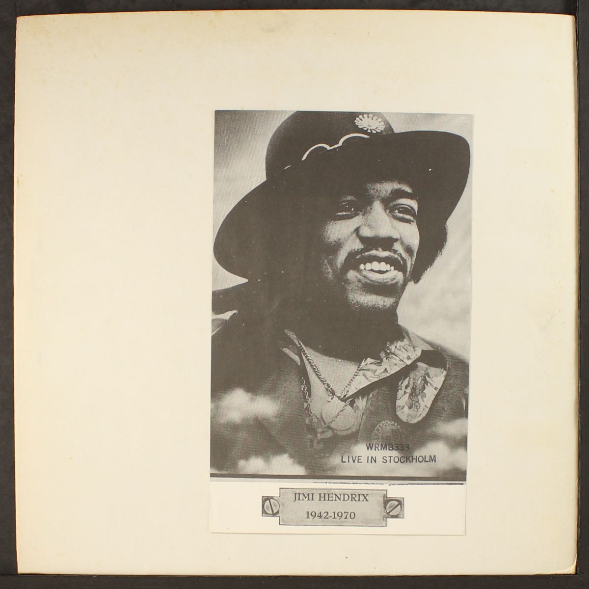 live in stockholm by JIMI HENDRIX