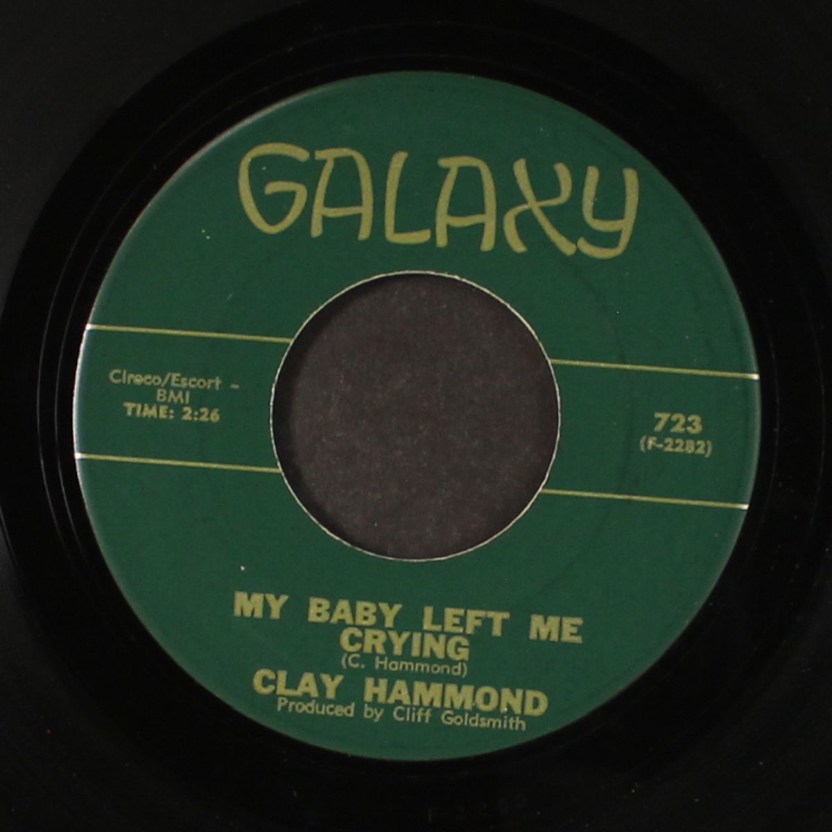 my baby left me crying / there's gonna be some changes by CLAY HAMMOND