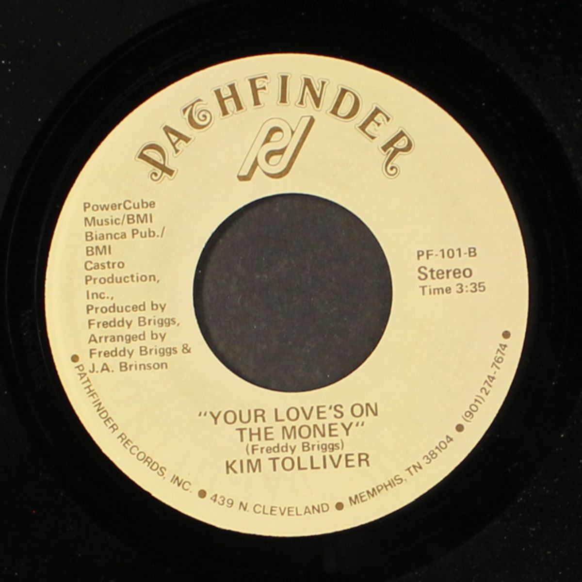 standing room only / your love's on the money by KIM TOLLIVER