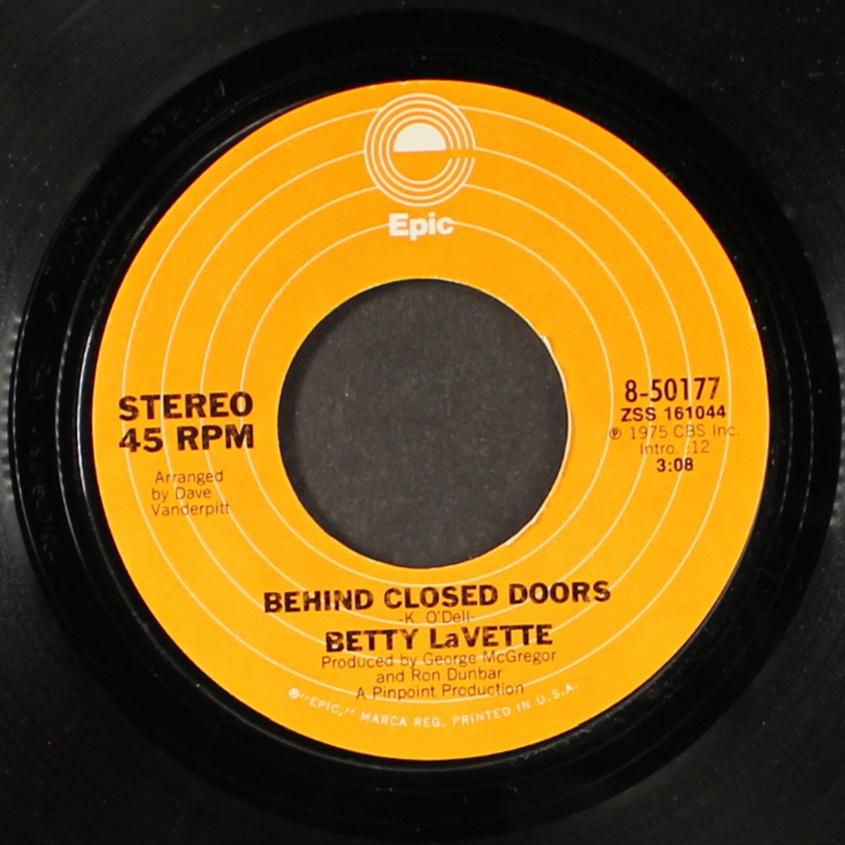 you're a man of words, i'm a woman of action / behind closed doors by BETTY LAVETTE