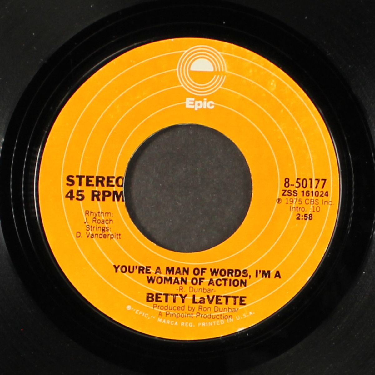 you're a man of words, i'm a woman of action / behind closed doors by BETTY LAVETTE