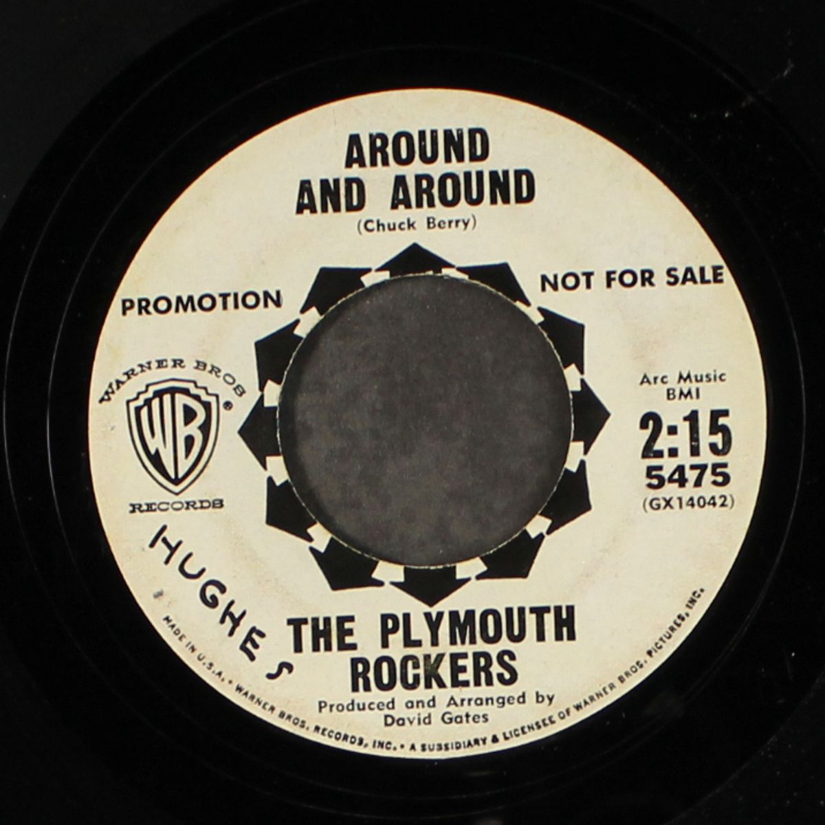 brown-eyed handsome man / around and around by PLYMOUTH ROCKERS