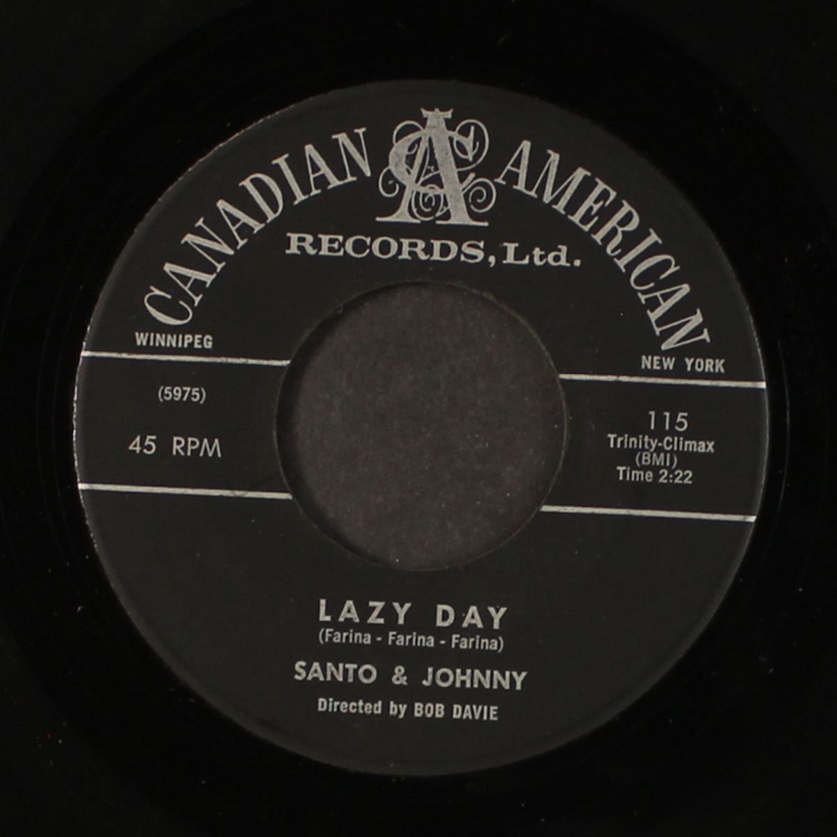 the breeze and i / lazy day by SANTO & JOHNNY