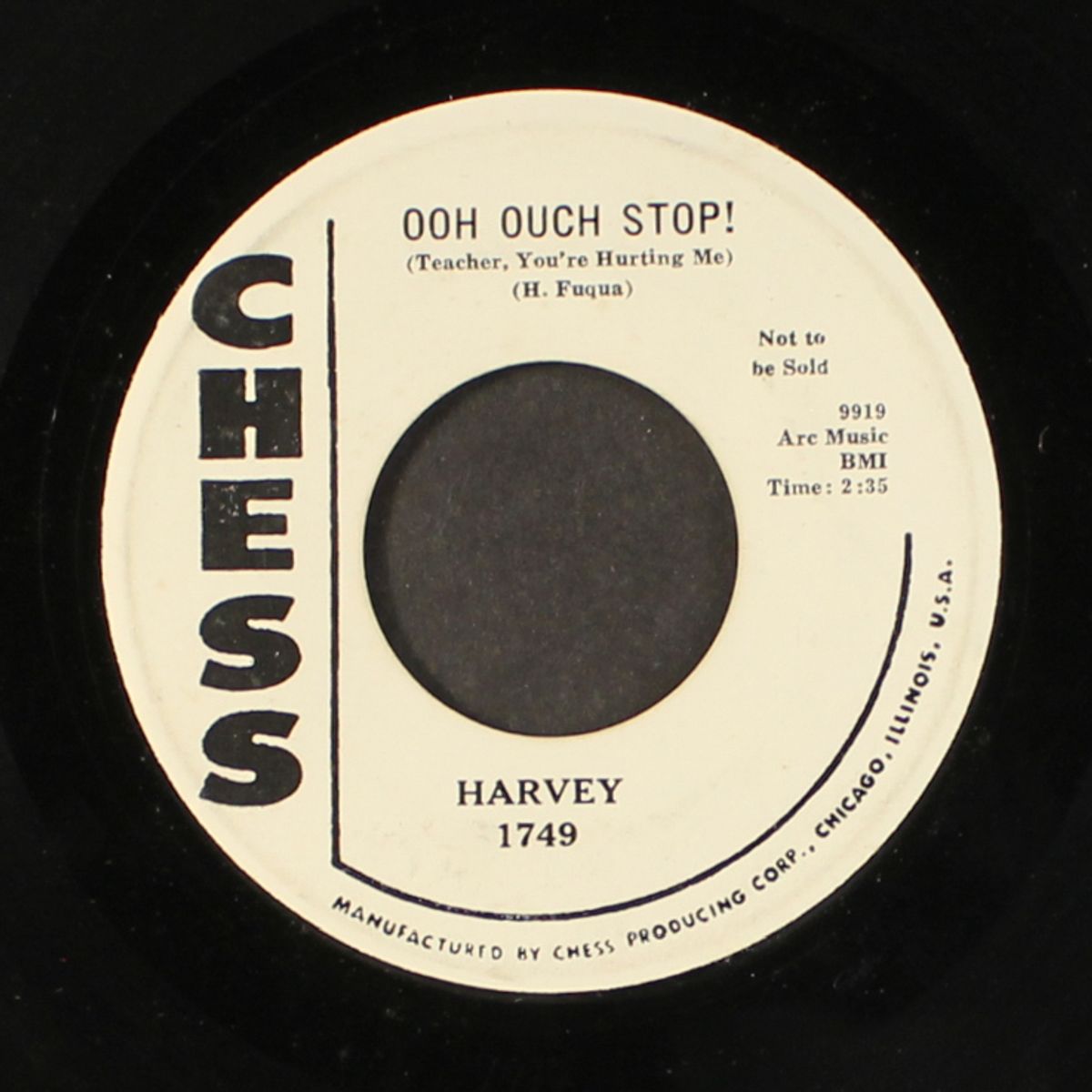 blue skies / ooh ouch stop! by HARVEY & GROUP
