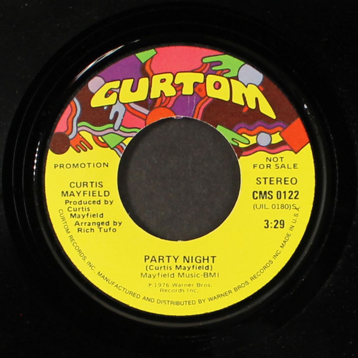 p.s. i love you / party night by CURTIS MAYFIELD