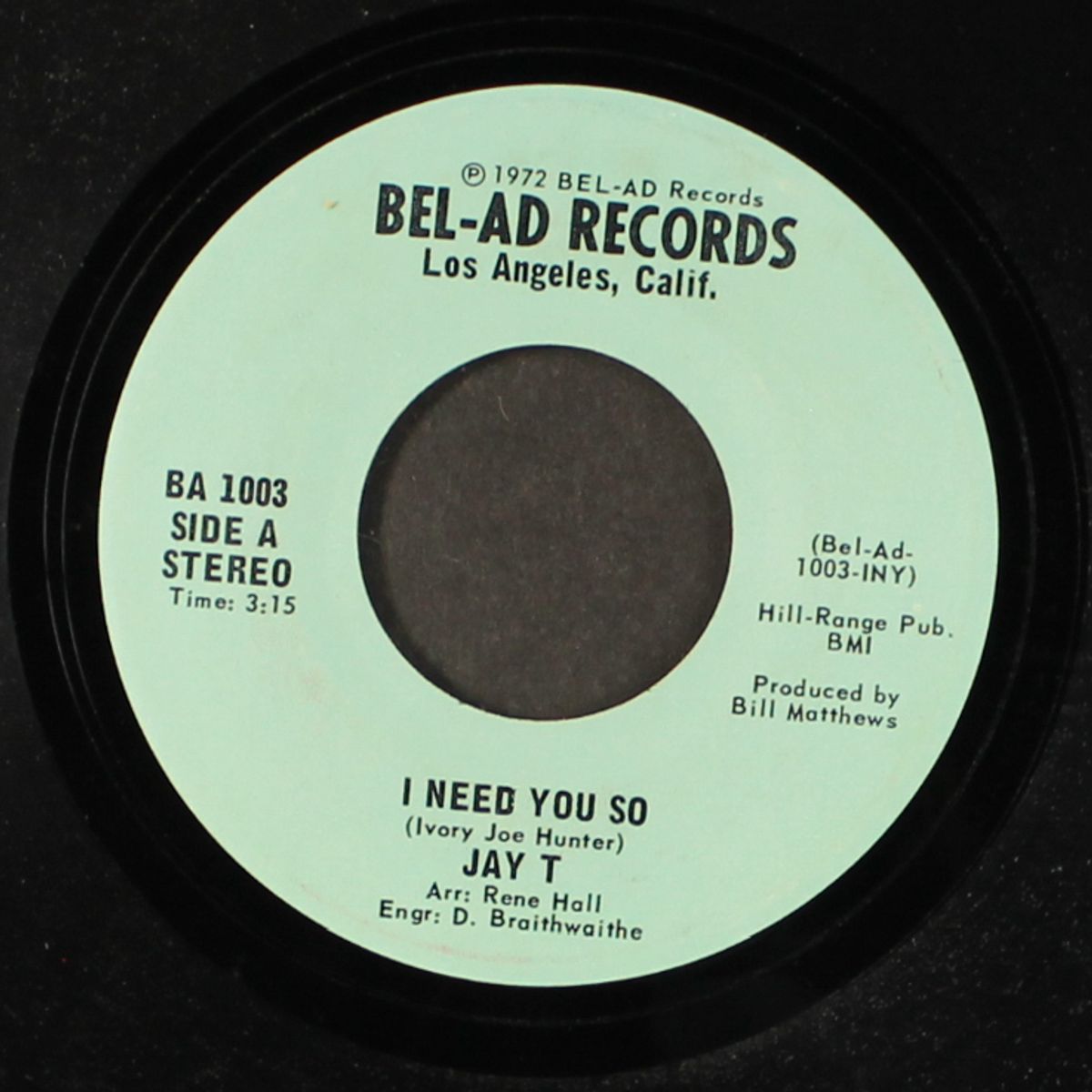 the road ahead / i need you so by JAY T