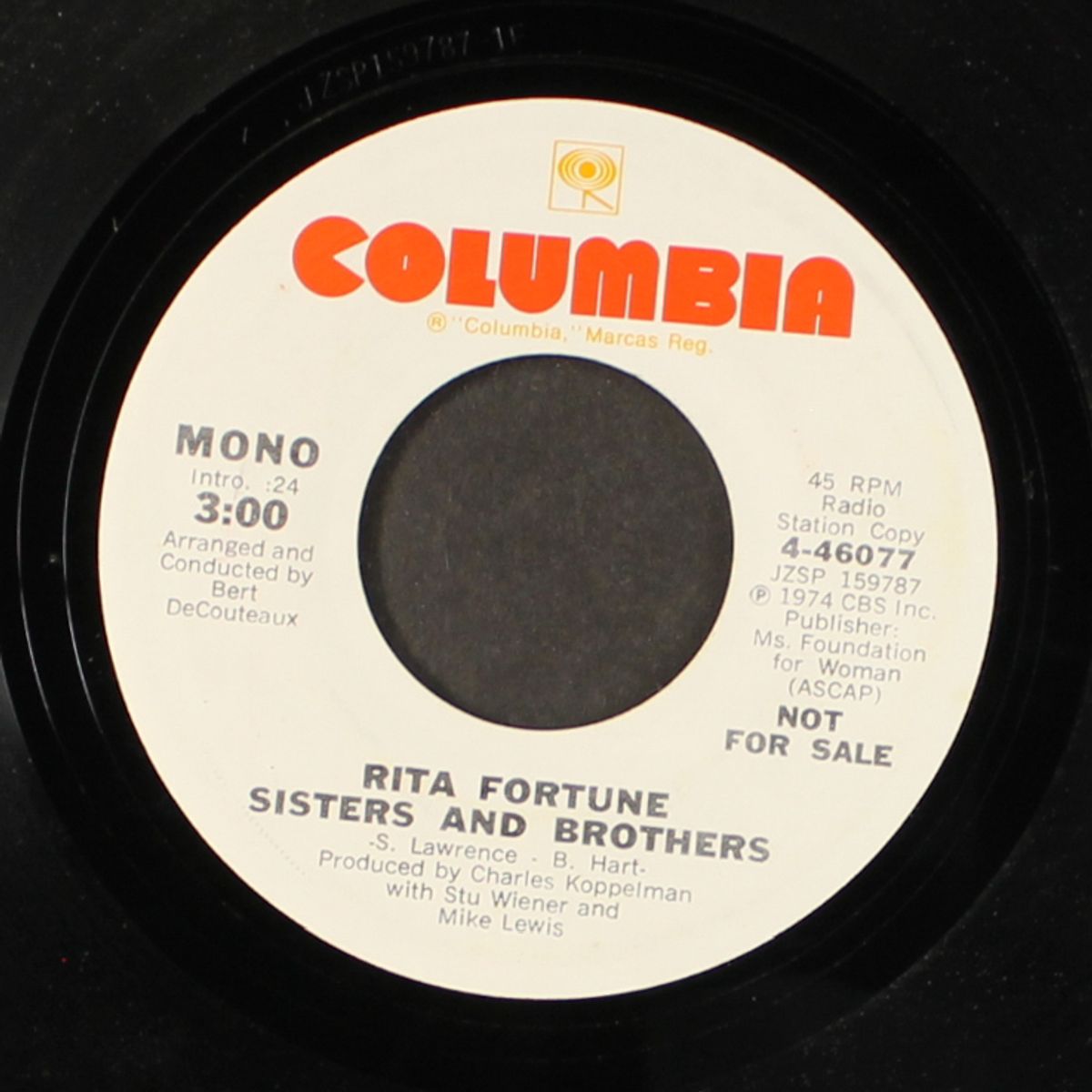 sisters and brothers / instrumental by RITA FORTUNE