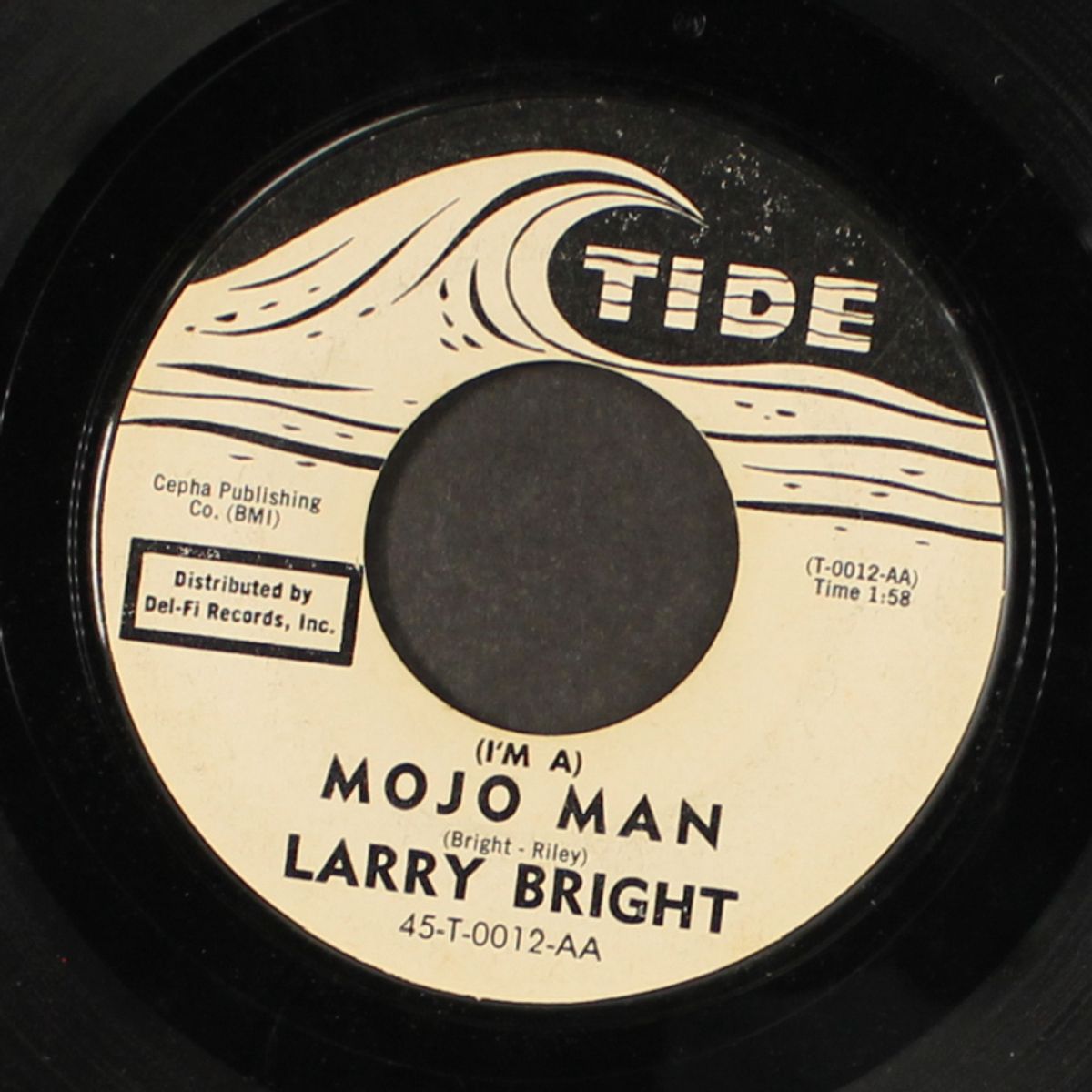 mojo man / when i'm with you by LARRY BRIGHT