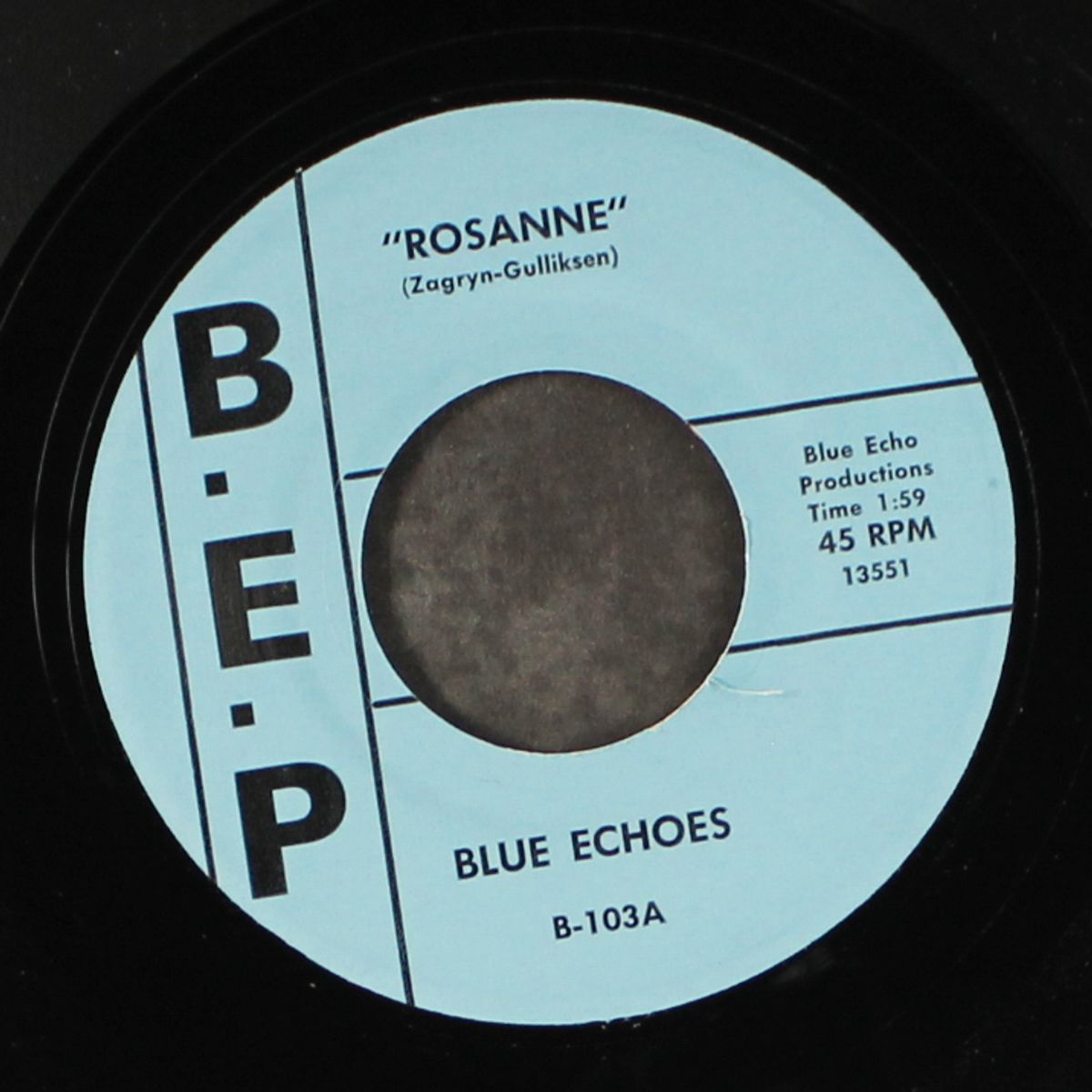 rosanne / how do i tell her by BLUE ECHOES