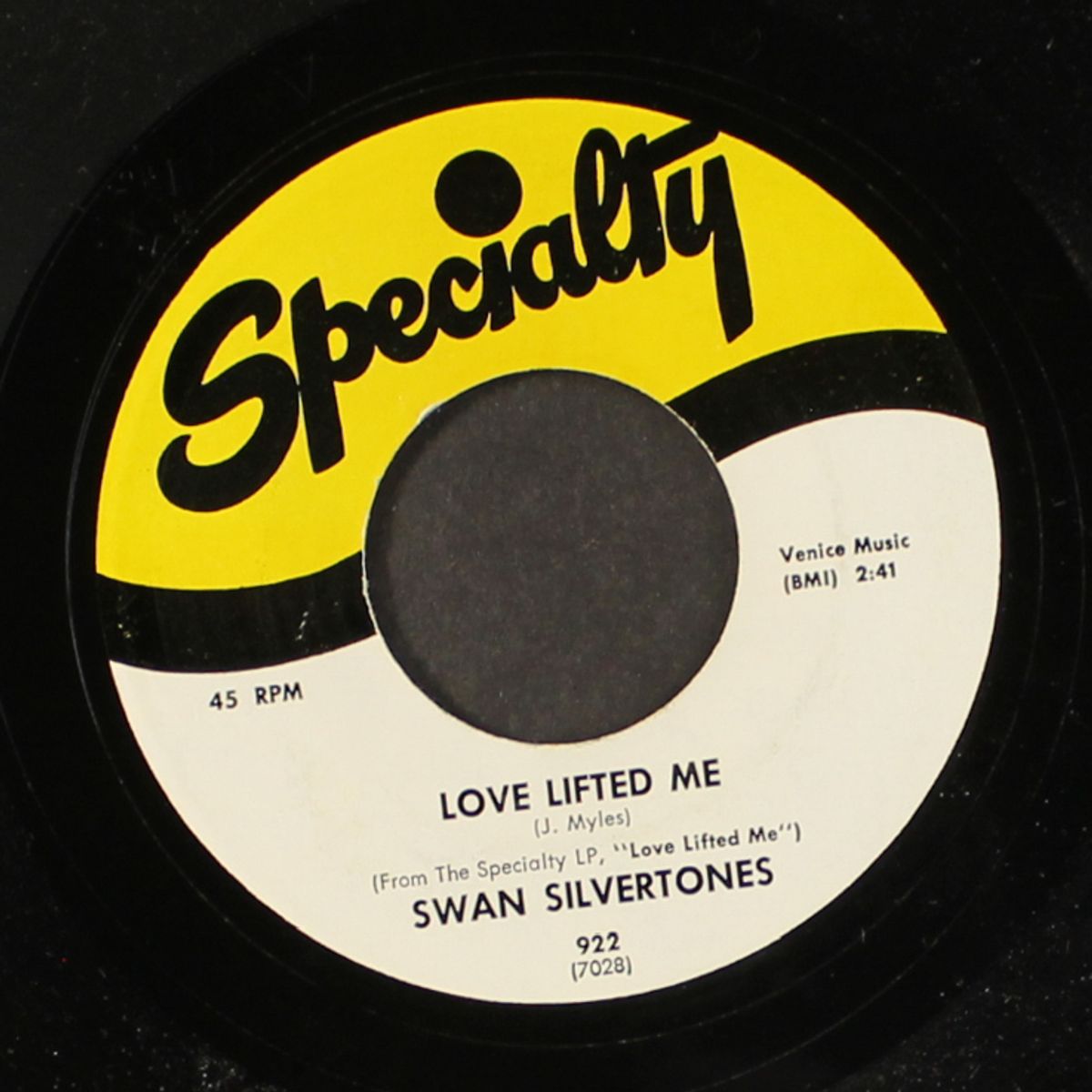i'm a-rollin' / love lifted me by SWAN SILVERTONES