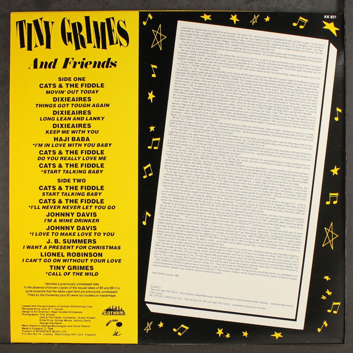 & friends by TINY GRIMES