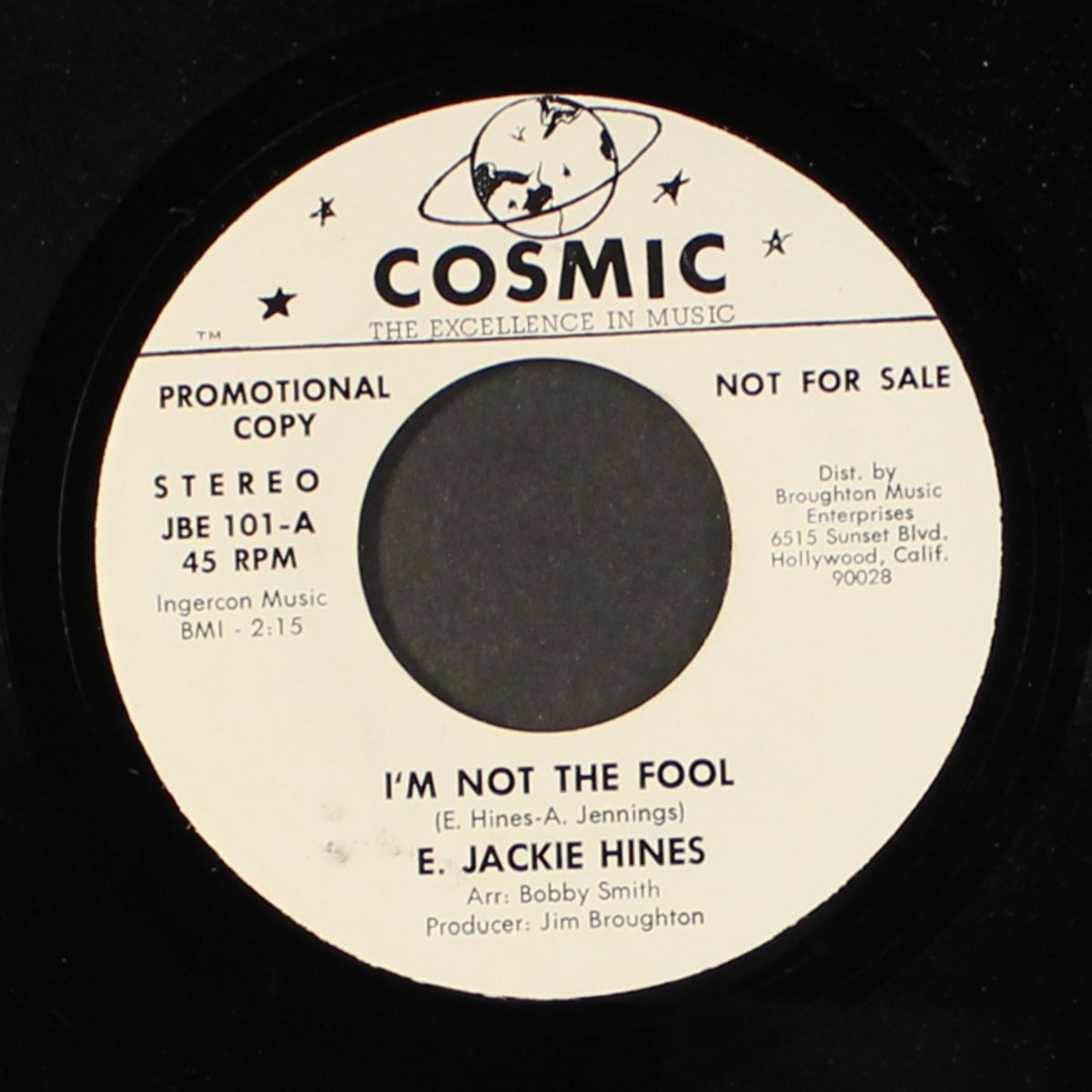 i'm not the fool / same by E. JACKIE HINES