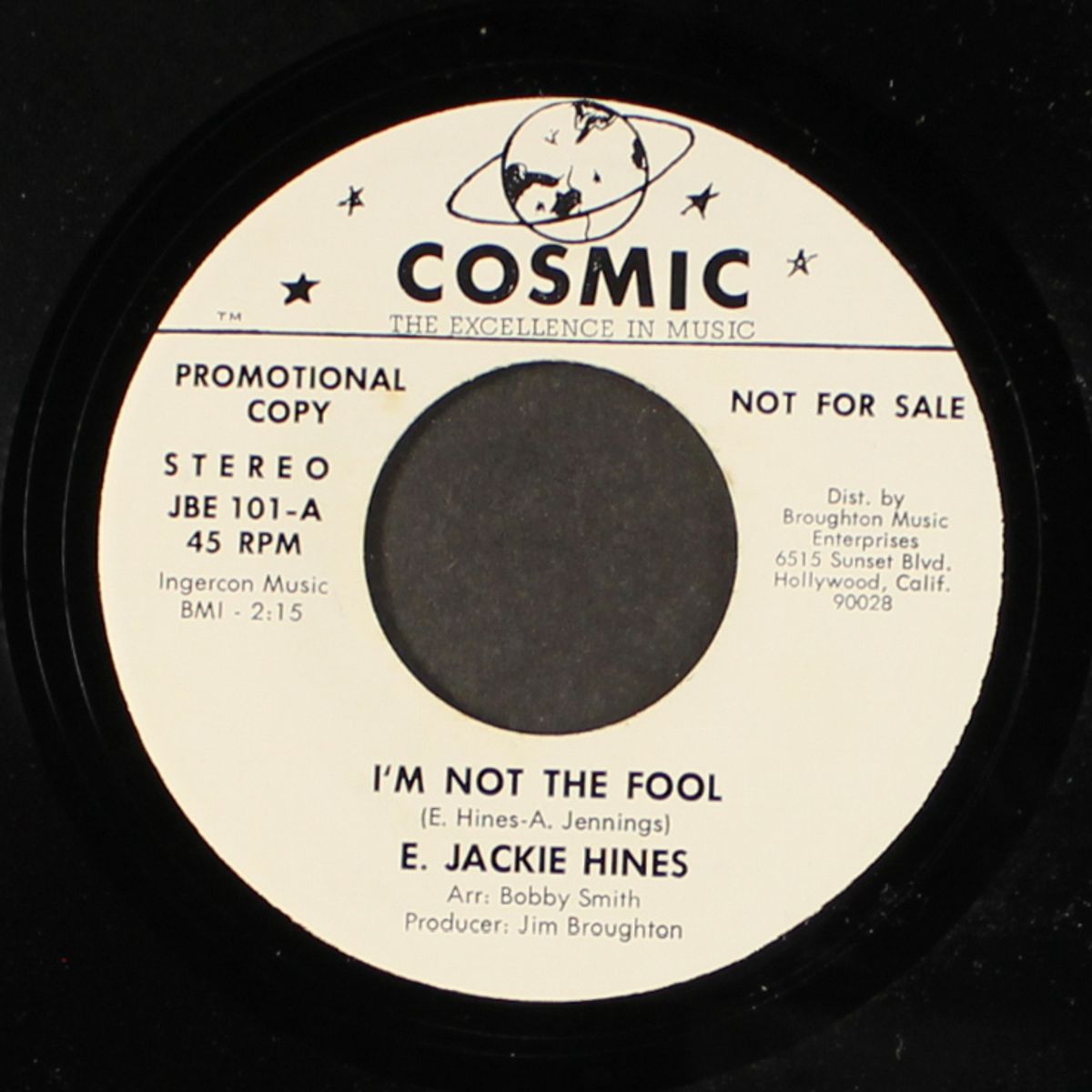 i'm not the fool / same by E. JACKIE HINES