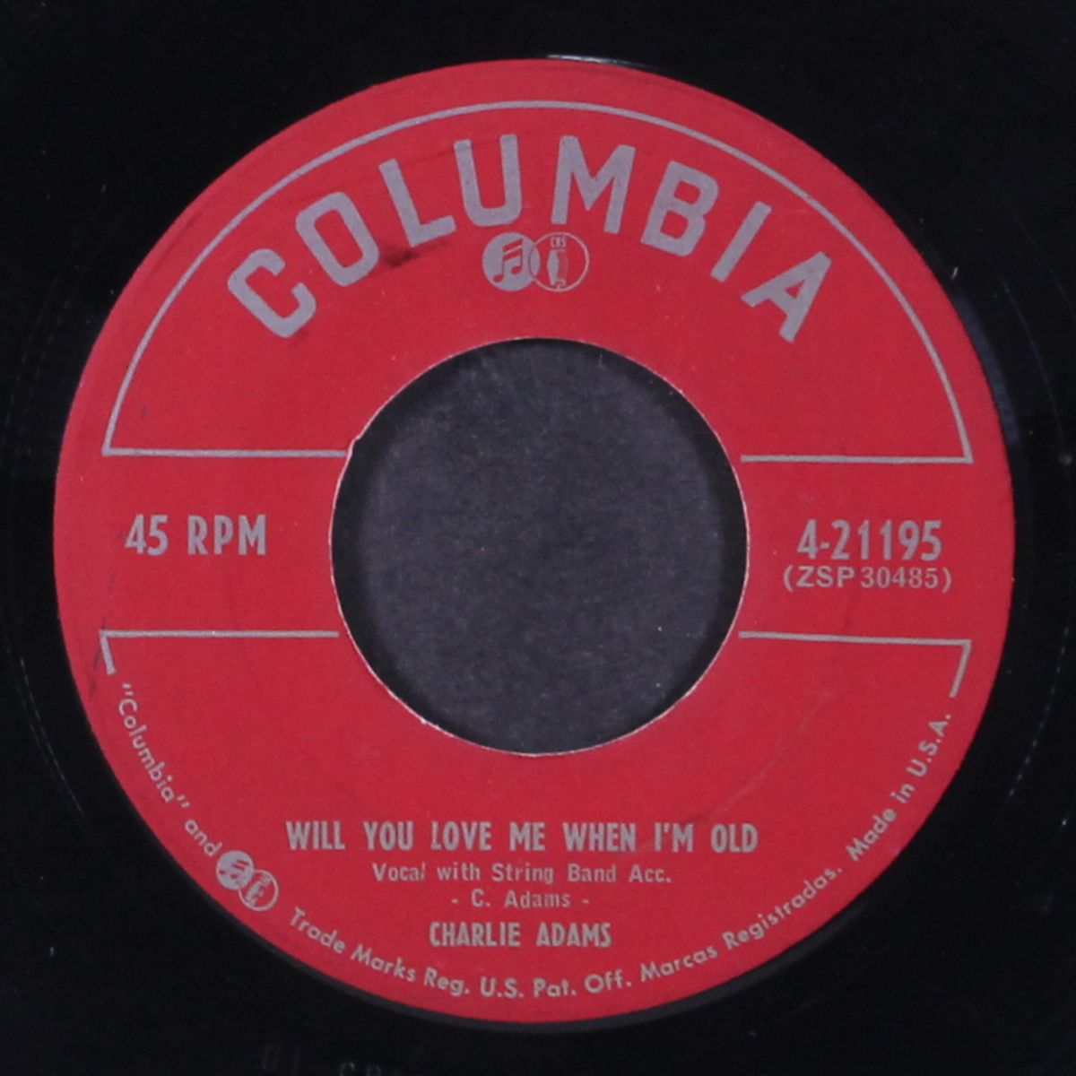 hey, liberace! / will you love me when i'm old by CHARLIE ADAMS