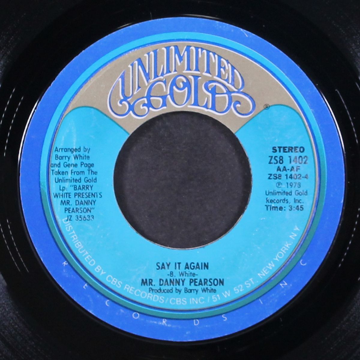 say it again / honey please, can't you see by MR. DANNY PEARSON