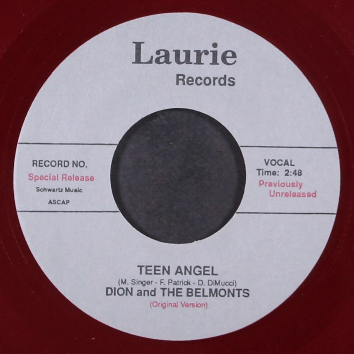 teen angel by DION & BELMONTS