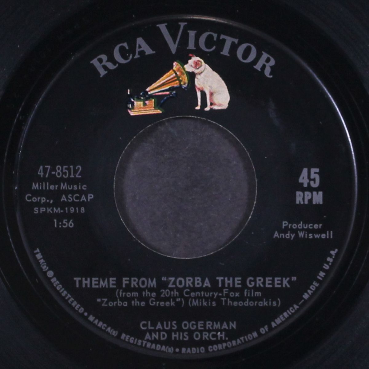 la bostella / theme from zorba the greek by CLAUS OGERMAN