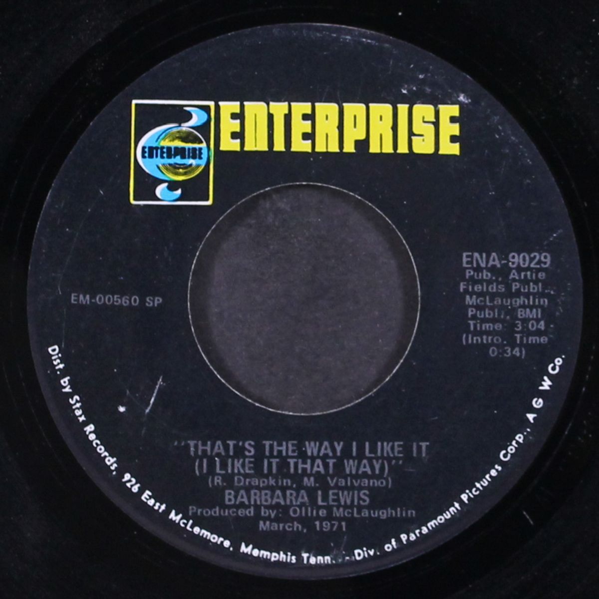 anyway / that's the way i like it by BARBARA LEWIS