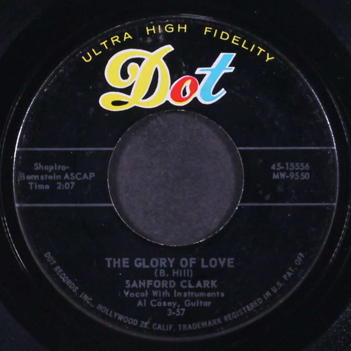 darling dear / glory of love by SANFORD CLARK