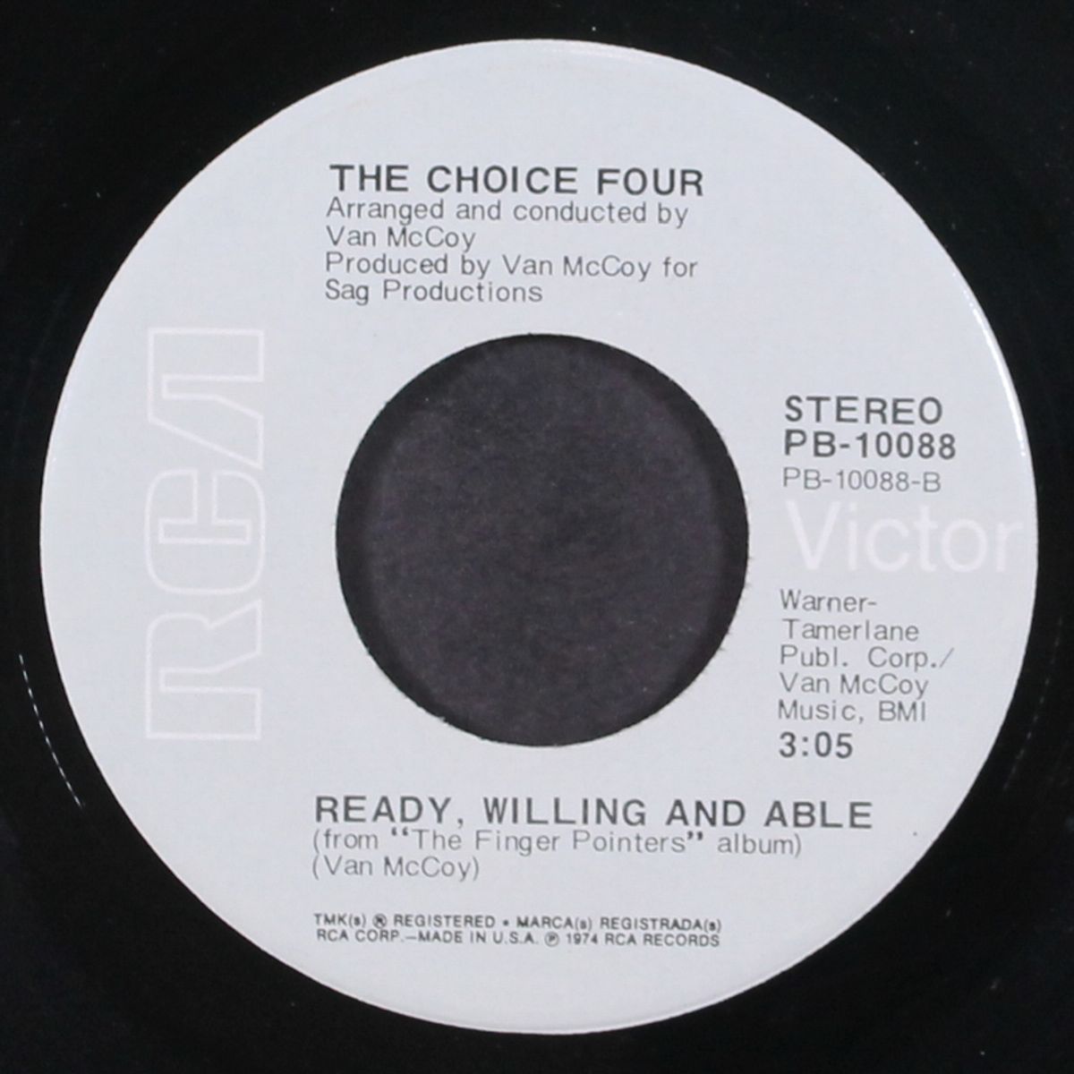 you're so right for me / ready, willing and able by CHOICE FOUR