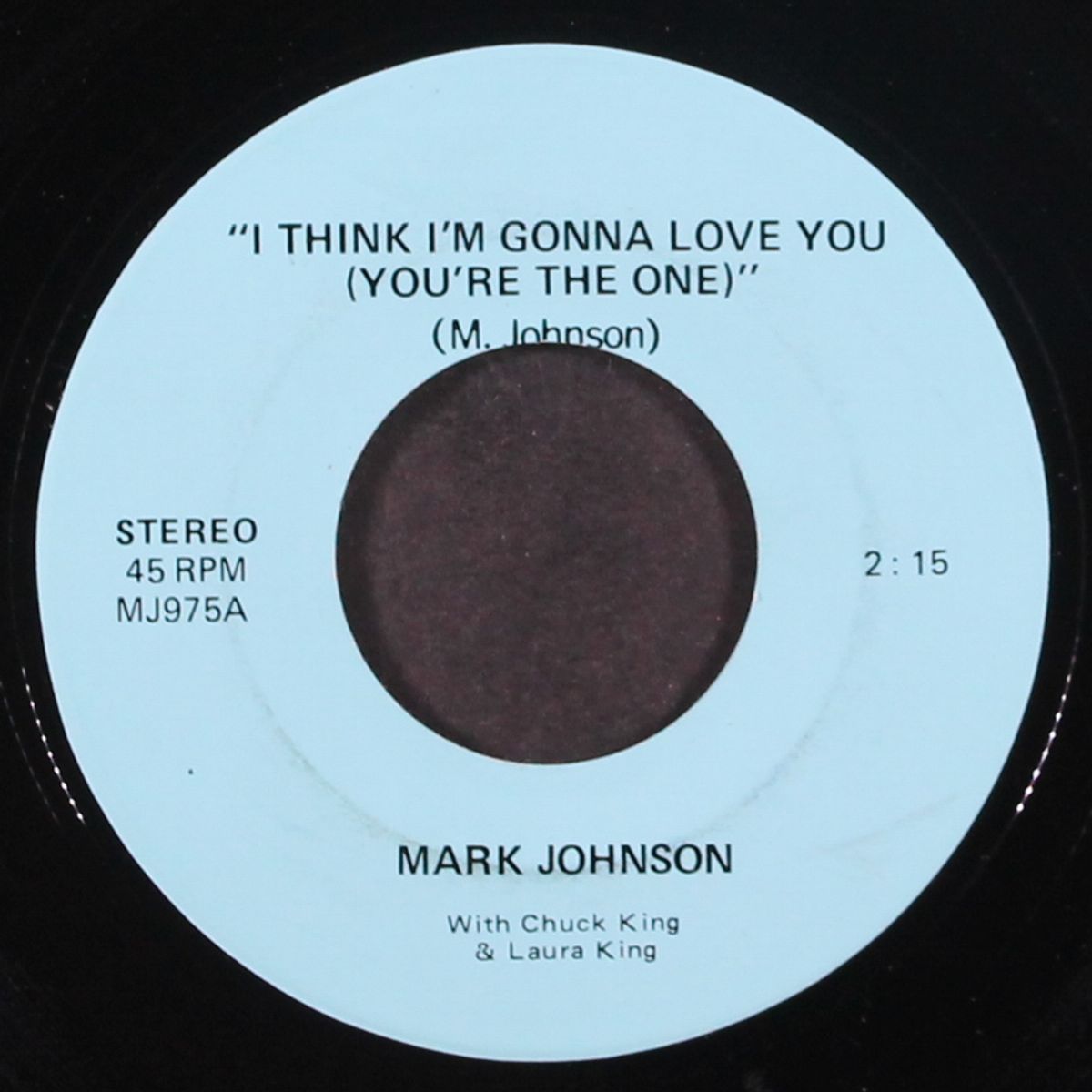 i think i'm gonna love you / you are love by MARK JOHNSON