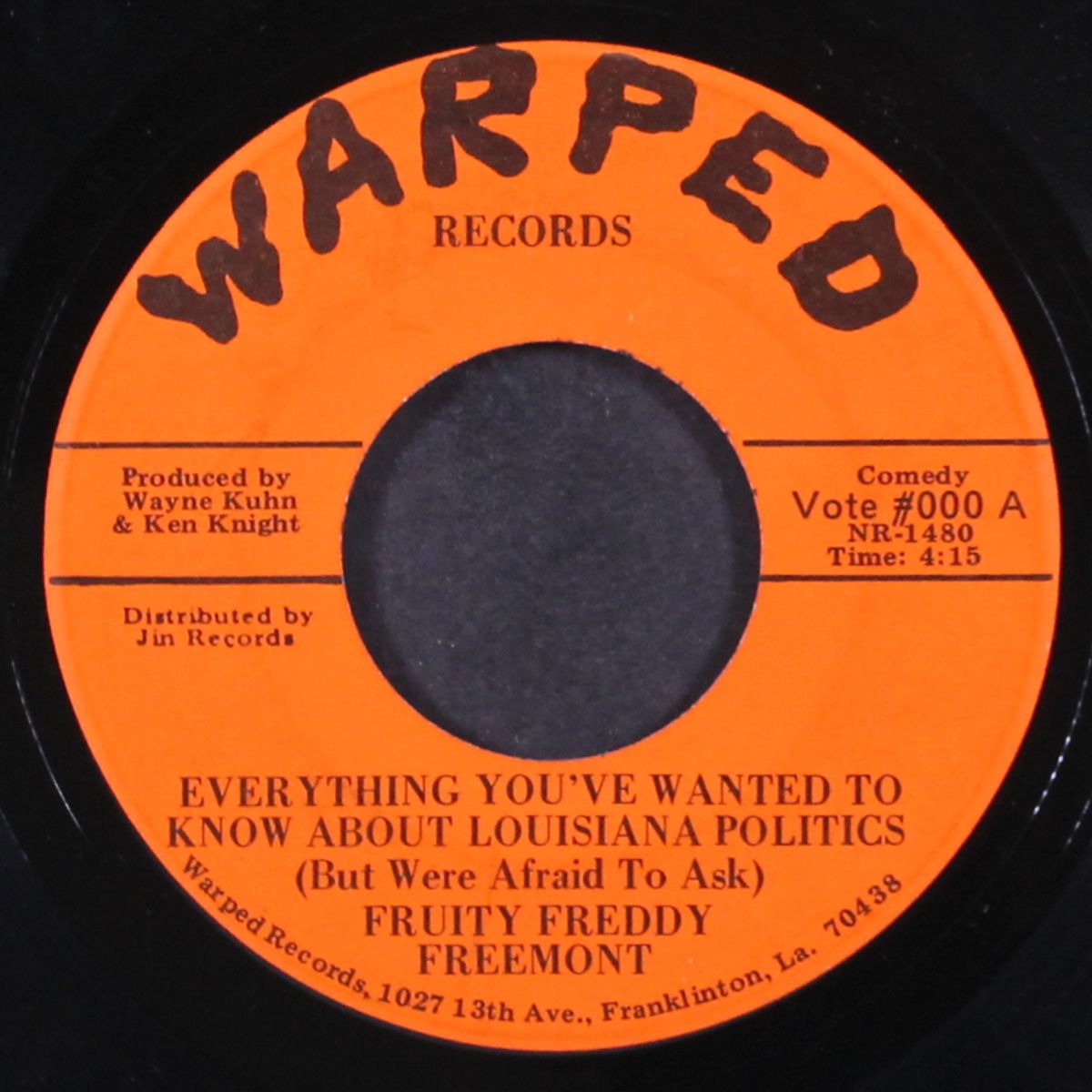everything you wanted to know about louisiana politics... by FRUITY FREDDY FREEMONT