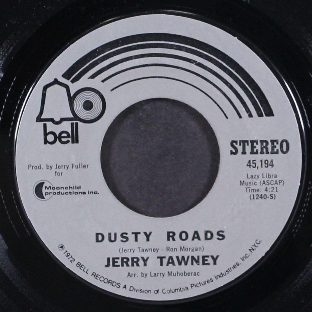 soft spoken girl / dusty roads by JERRY TAWNEY