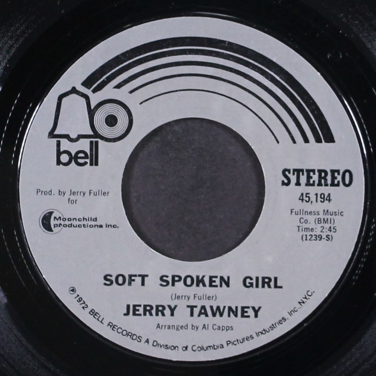 soft spoken girl / dusty roads by JERRY TAWNEY